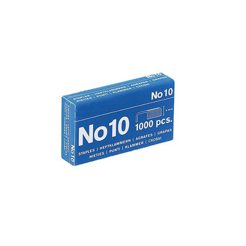 Agrafos nº 10 caixa c/1000un