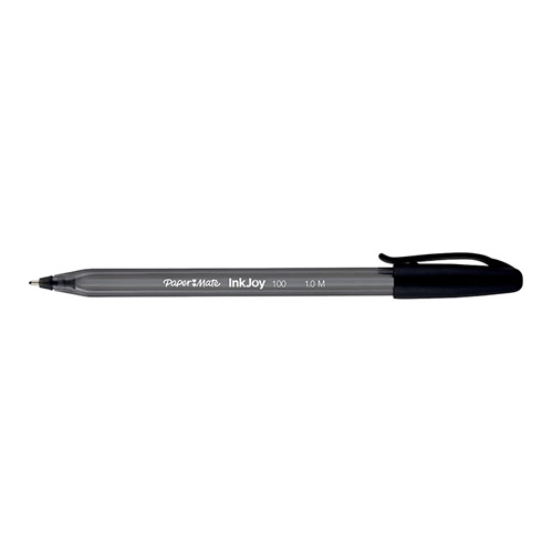 Esferog. InkJoy 100 Cap 1.0mm Preto - Pack 50
