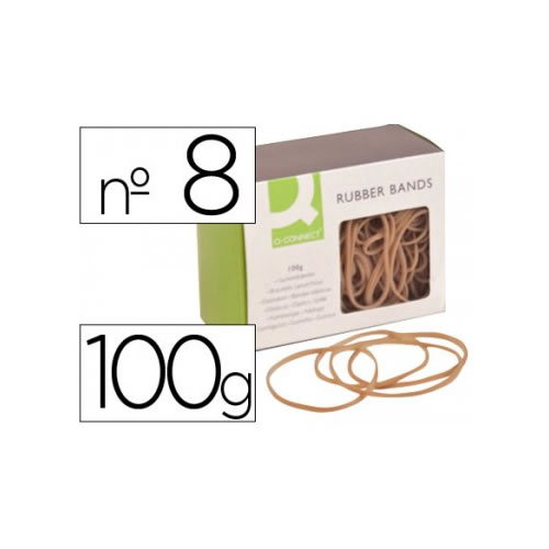 Elásticos nº 8 - caixa de 100gr
