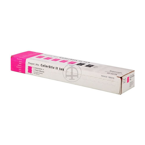 Stick Orig. Xerox Phaser 860 Magenta 5un+2un Preto