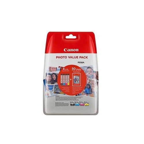 Pack Tinteiros Originais Canon 571 XL