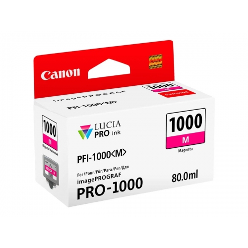 Tinteiro Original Canon PFI-1000M Magenta