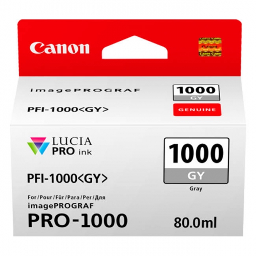Tinteiro Original Canon PFI-1000GY Cinzento