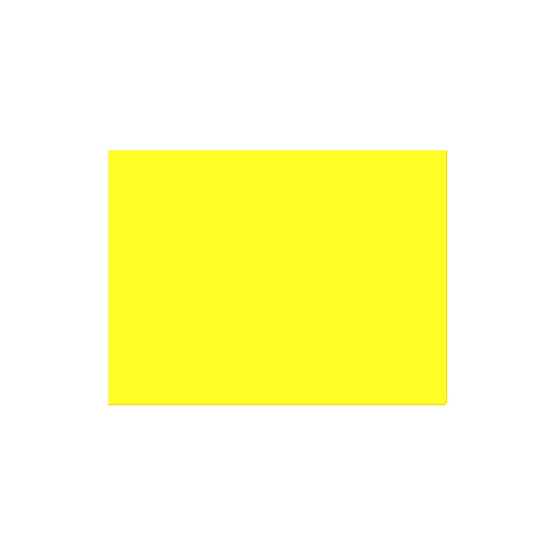 Cartolina 180gr 50x65cm Amarelo - 1un