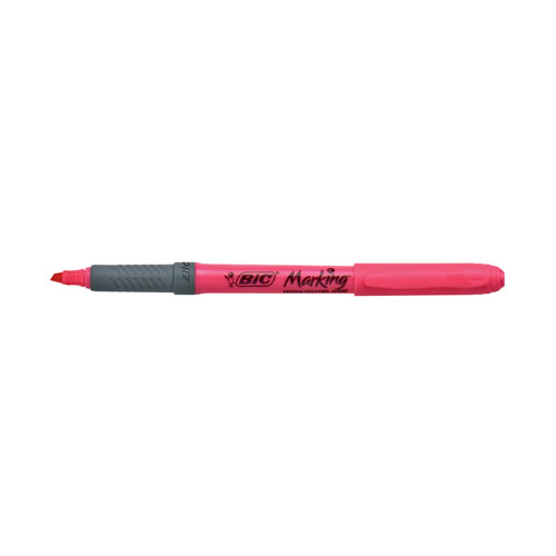 Marcadores BIC Marking Rosa - 10un