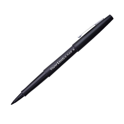 Esferográfica Futura Flair Preto - 1un