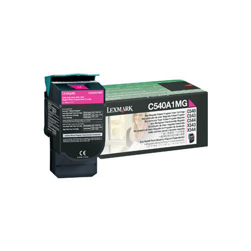Toner Original Lexmark C540A Magenta 