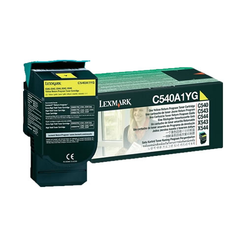 Toner Original Lexmark C540A Amarelo