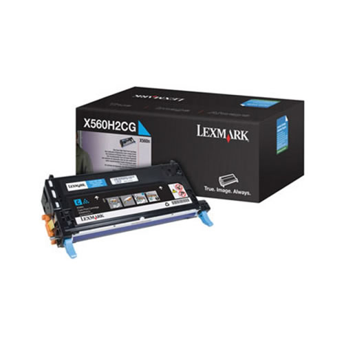 Toner Original Lexmark X560H Azul Alta Cap.