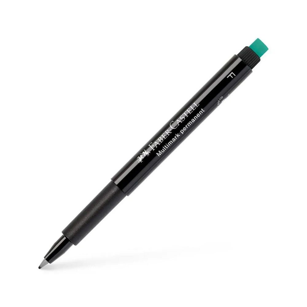 Marcador Faber-Castell Acetato Fino Preto - 1un