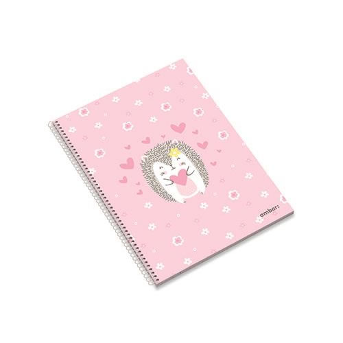Caderno Espiral A5 Pets & Friends Xadrez - 10un