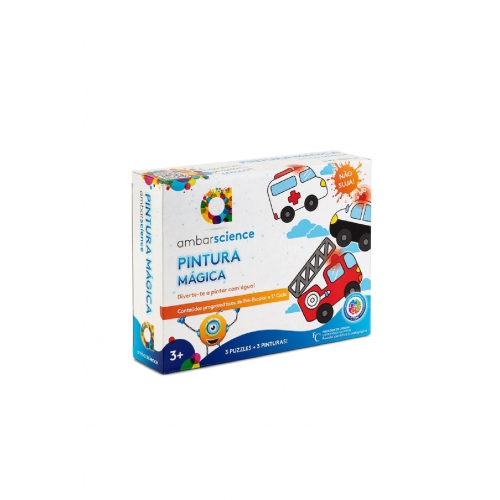 Pintura Mágica Veículos de Emergência