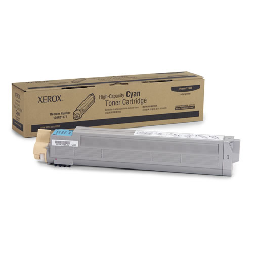 Toner Original Xerox Phaser 7400 Ciano Alta Cap.