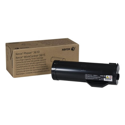Toner Original Xerox Phaser3610/ 3615 Preto Extr C