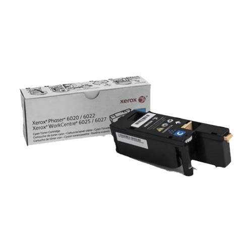 Toner Original Xerox Phaser 6020/6022 Ciano