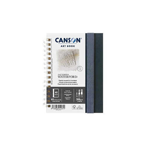 Caderno Canson Artbook Saunders Waterford A5 300gr