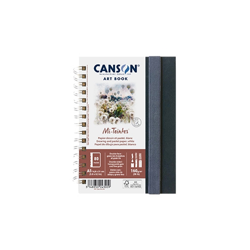 Caderno Canson Artbook C à Grain A5 180gr 100 Folh