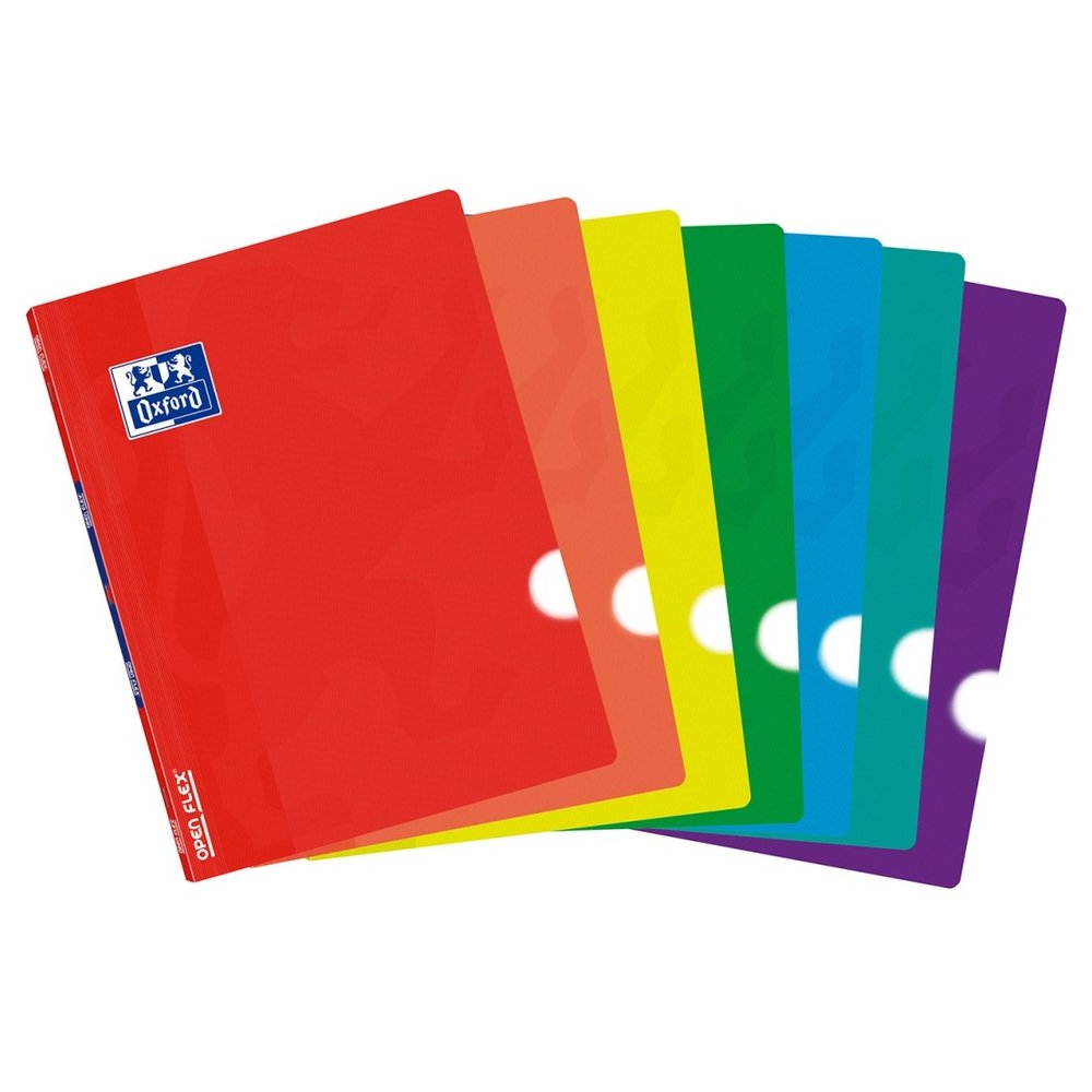 Caderno Agrafado Oxford Openflex A4 Paut. Vermelho