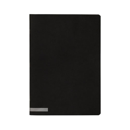 Caderno Agrafado A4 Capa Preta 80F Pautado