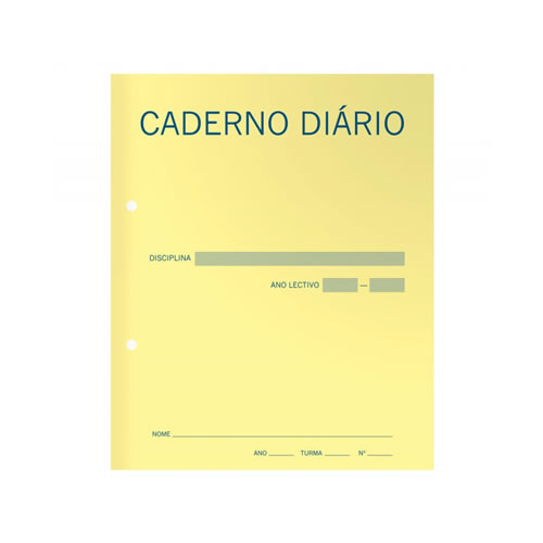 Caderno Diário Pautado 24x19 40fls 60grs