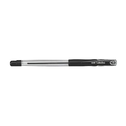 Esferográfica Uni Lakubo SG100 Ruber Cx 12 Preto