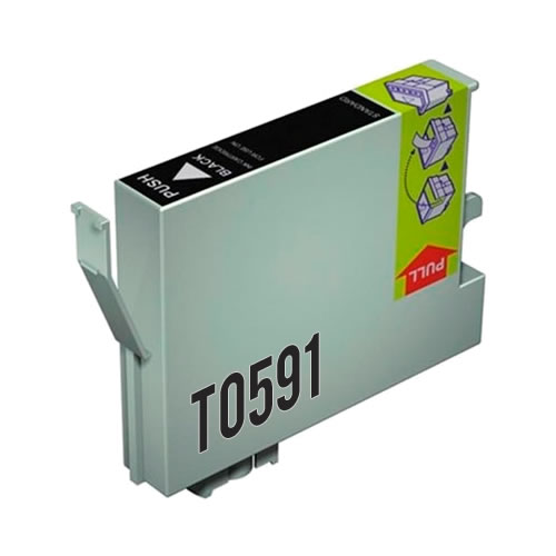 Tinteiro Compatível Epson T0591 Preto
