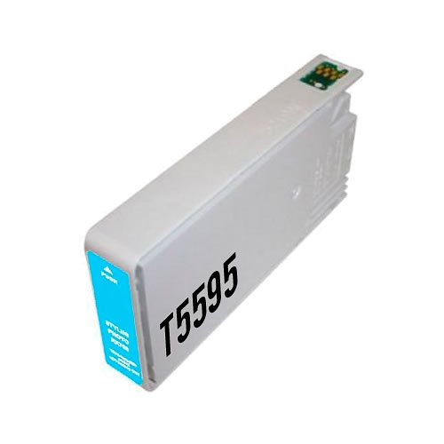 Tinteiro Compatível Epson T5595 Ciano Claro