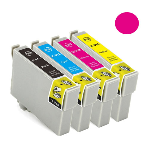 Tinteiro Compatível Epson T0913 Magenta