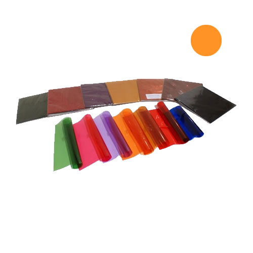 Papel Celofane 30g 50x65cm Rolo 25 Fls - Laranja