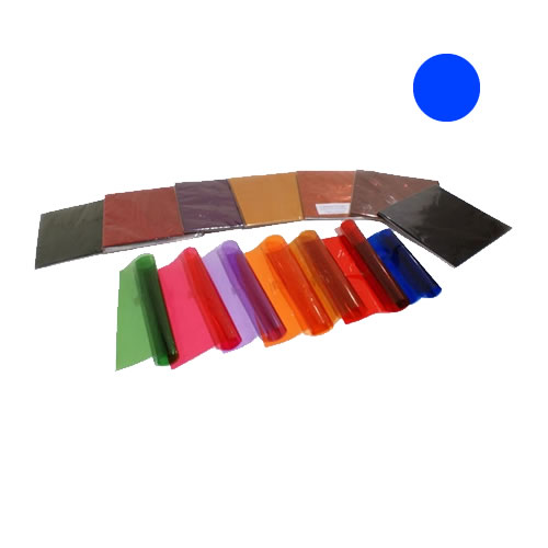 Papel Celofane 30g 70cmx100mt 25 Fls - Azul