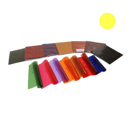 Papel Celofane 30g 70cmx100mt 25 Fls - Amarelo