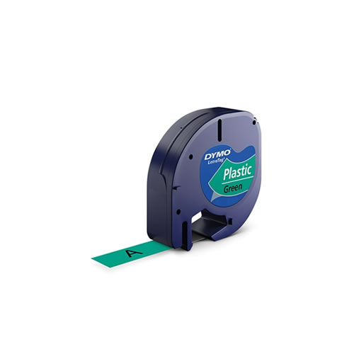 Fita Gravação Orig. Dymo 9mmx7m Preto/Verde