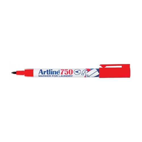 Marcador Tecido Artline 750 0,7mm Vermelho - 1un