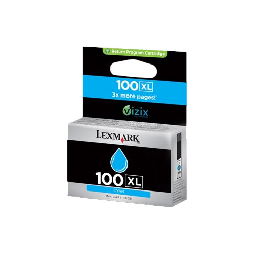 Tinteiro Orig. Lexmark 100 XL (14N1069) Ciano