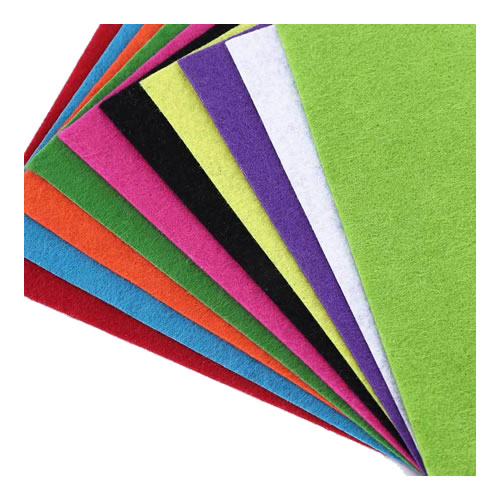 Bloco Folhas Feltro 315x240mm Colorido - Pack 5