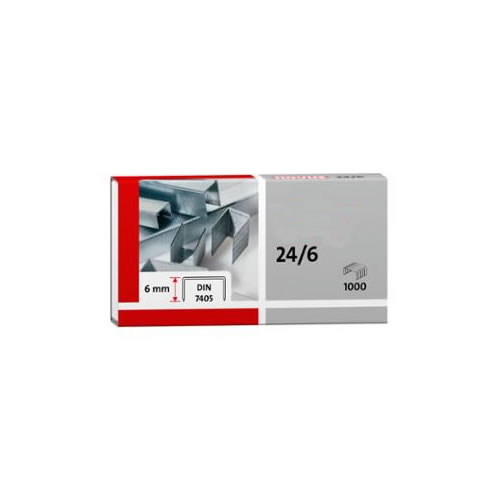 Agrafos 24/6 Caixa c/1000un Pack 20