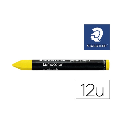 Craião Permanente Lumocolor Omnigraph 236 Amarelo