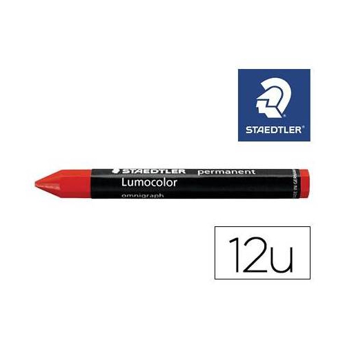 Craião Permanente Lumocolor Omnigraph 236 Vermelho