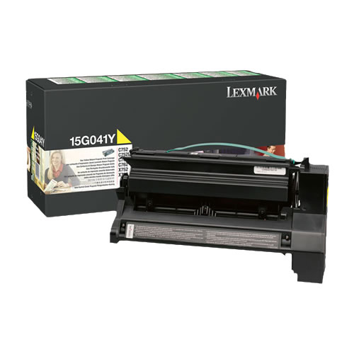 Toner Original Lexmark C752 Amarelo