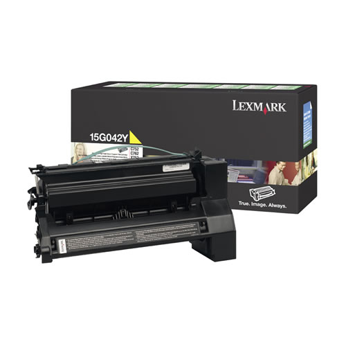 Toner Original Lexmark C752 Amarelo Alta Cap.