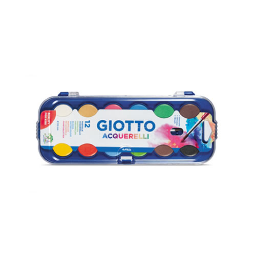 Aguarelas Giotto Cores Sortidas Cx 12