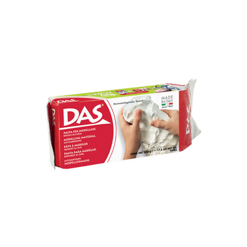 Pasta de Modelar DAS Branca 500gr