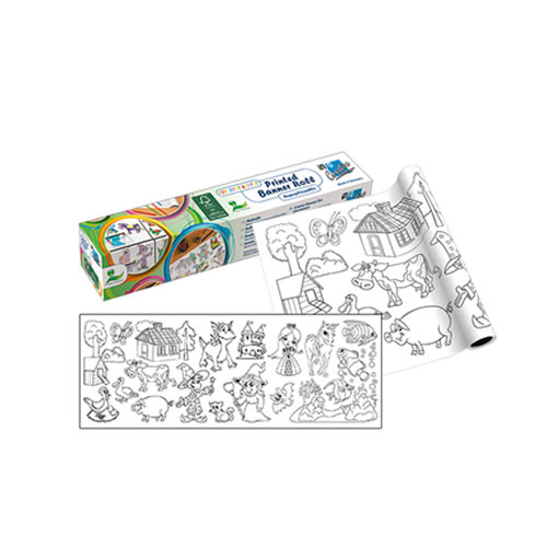 Papel Adesivo c/ Relevo p/ Colorir 30cmx4mt Dual