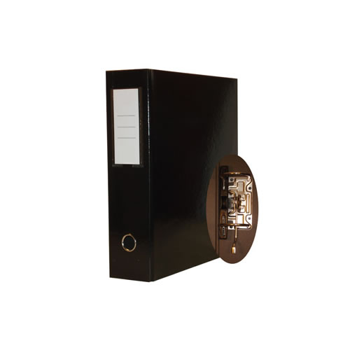 Pasta Arquivo L80 310x290 Liso (Preto) Pack 10