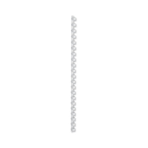 Argolas PVC Encadernar 8mm p/40Fls Cx100 Transp.
