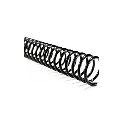 Argolas Espiral Met. Passo 5:1 26mm Cx 100 Preto