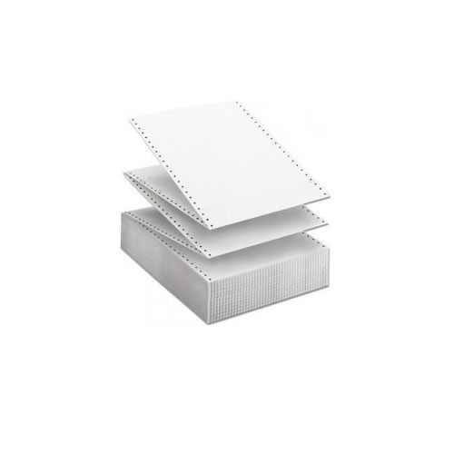 Papel Continuo 12x15 2 Vias Branco 57gr Cx1000 Fls