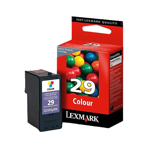 Tinteiro Original Lexmark 29 (18C1429E) Cor