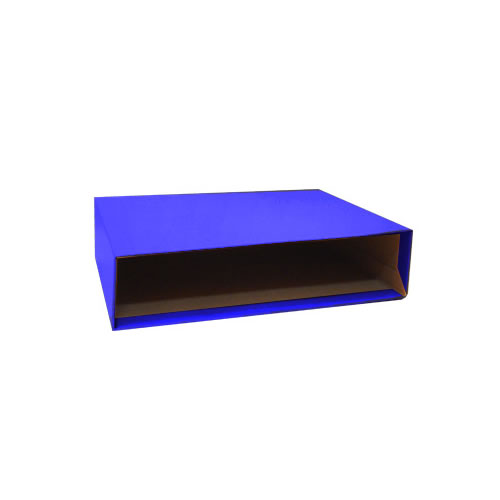 Caixa Cartão p/ Pasta Arquivo 350x290 L80 Azul