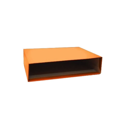 Caixa Cartão p/ Pasta Arquivo 350x290 L80 Laranja